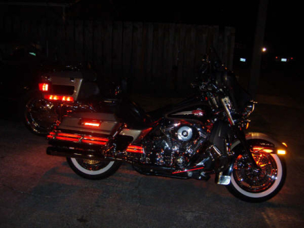 You can't miss this bike coming