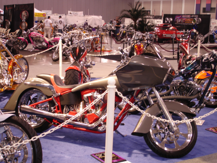 Arlen Ness show in San Jose 2007