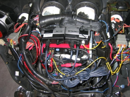 Lots of wires in there John...