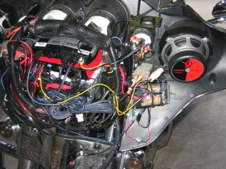 Lots of wires in there John...