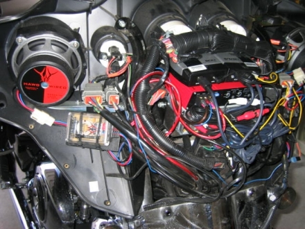 Lots of wires in there John...