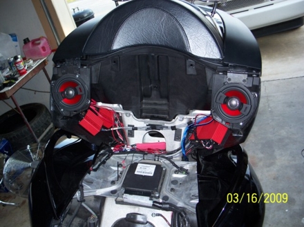 Remove the seat and inner cover...