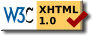 Valid XHTML 1.0 Transitional