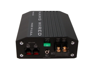 RSX Series Amplifier Back